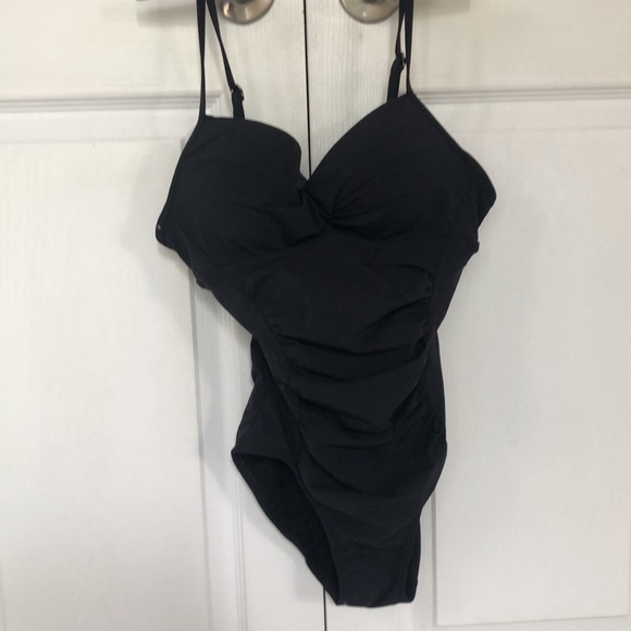 Black spanx small one piece swim. - Picture 6 of 6